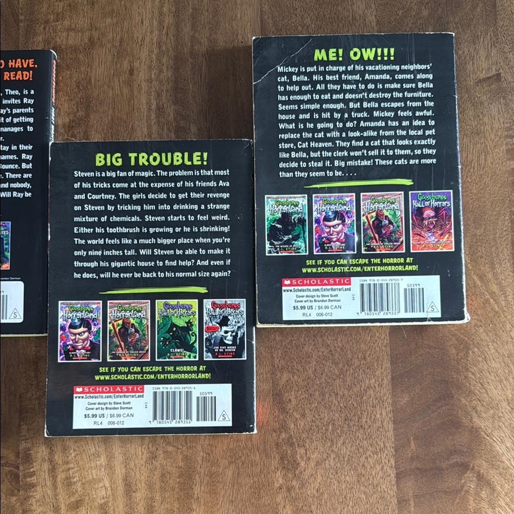 Scholastic Goosebumps Most Wanted and Hall of Horrors Collection - Picture 7 of 7